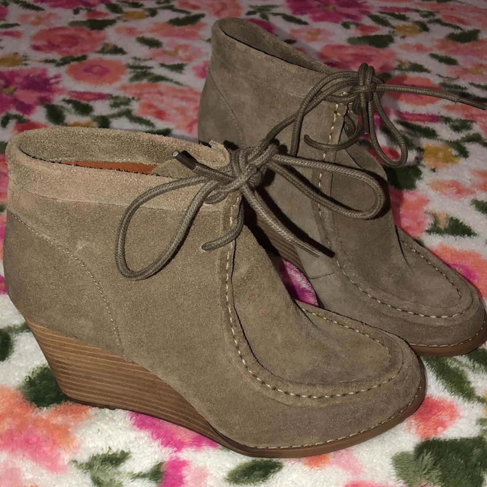 Lucky brand booties